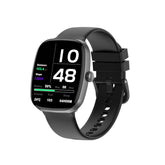 Smart Watch for Men Women, Smartwatch Fits for iPhone and Android, 1.85-inch HD Fitness Tracker with Bluetooth Call Function, 120+ Sport Modes, IP68 Waterproof, Perfect Gift, Black Watch